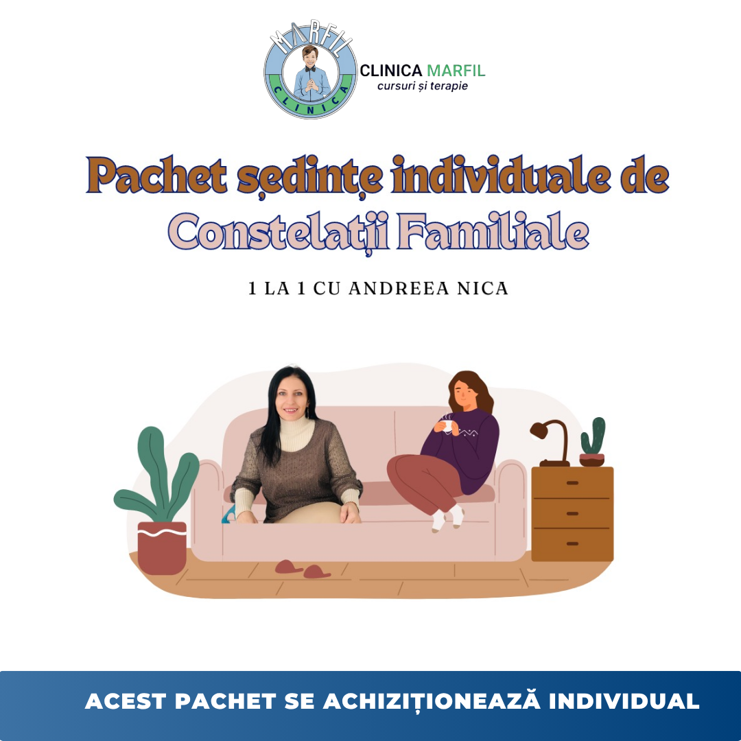 Pachet 3 sesiuni + 1 Atelier de Constelații Familiale