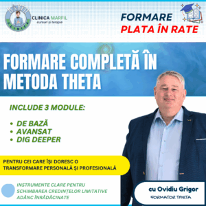 Pachet Theta Healing – Formare completă în 3 module (Plata în Rate)