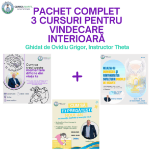 Pachetul complet: 3 cursuri pentru vindecare, claritate și reconectare interioară