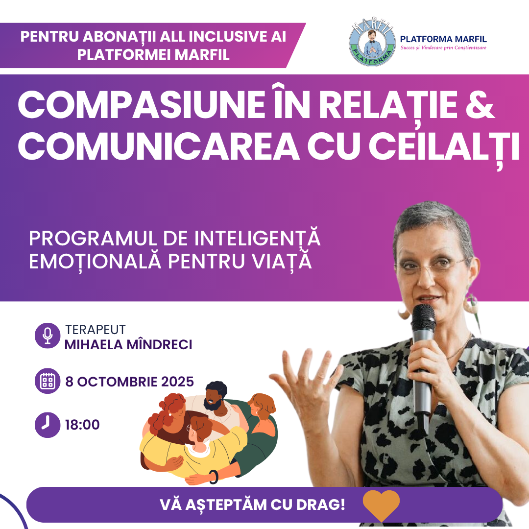 Compasiunea în relații & comunicarea cu ceilalți