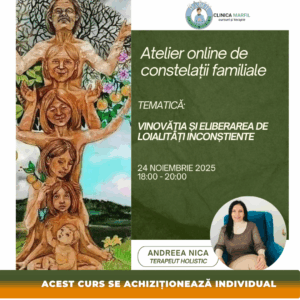 Atelier de constelații familiale - Vinovăția și eliberarea de loialități inconștiente