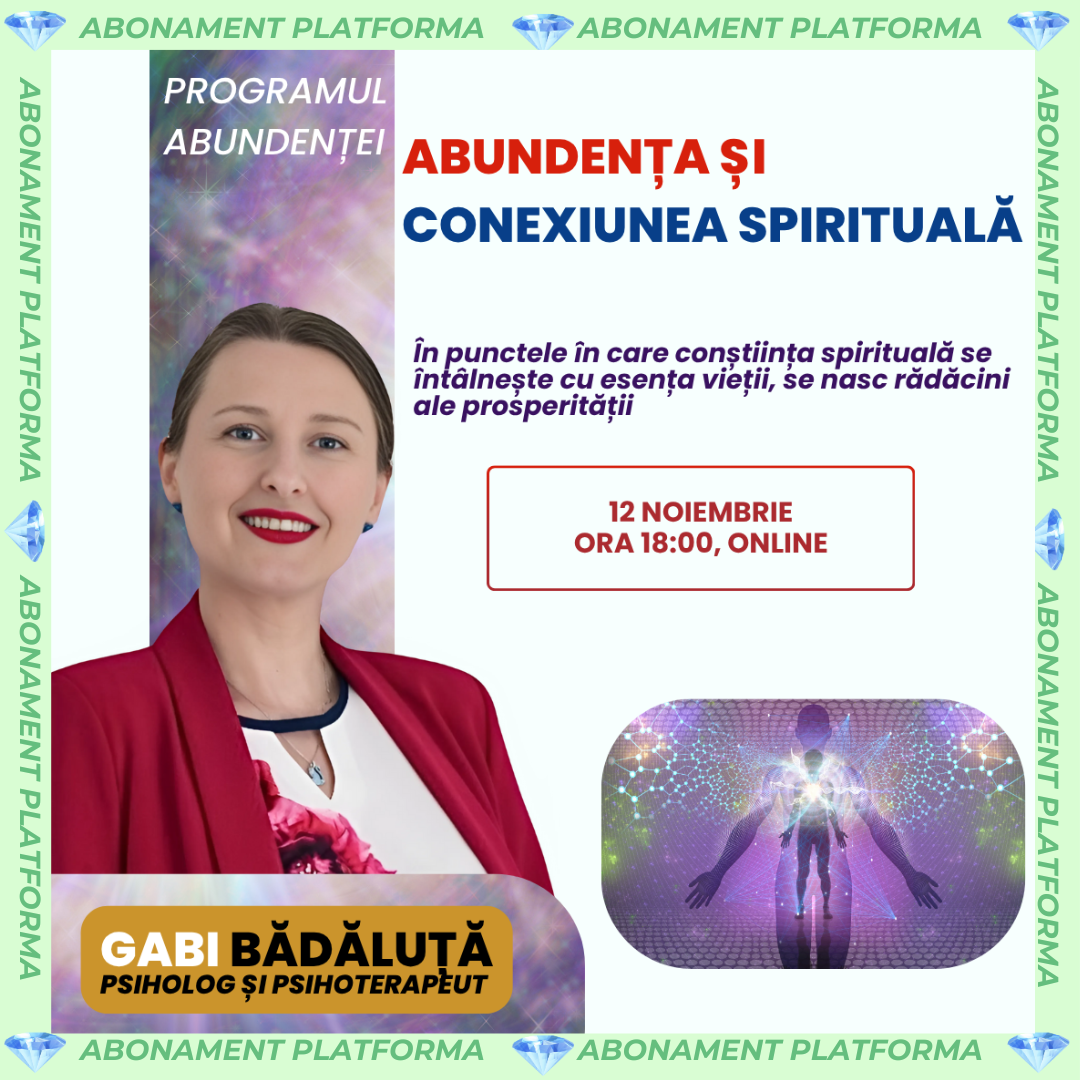 Abundența și conexiunea spirituală