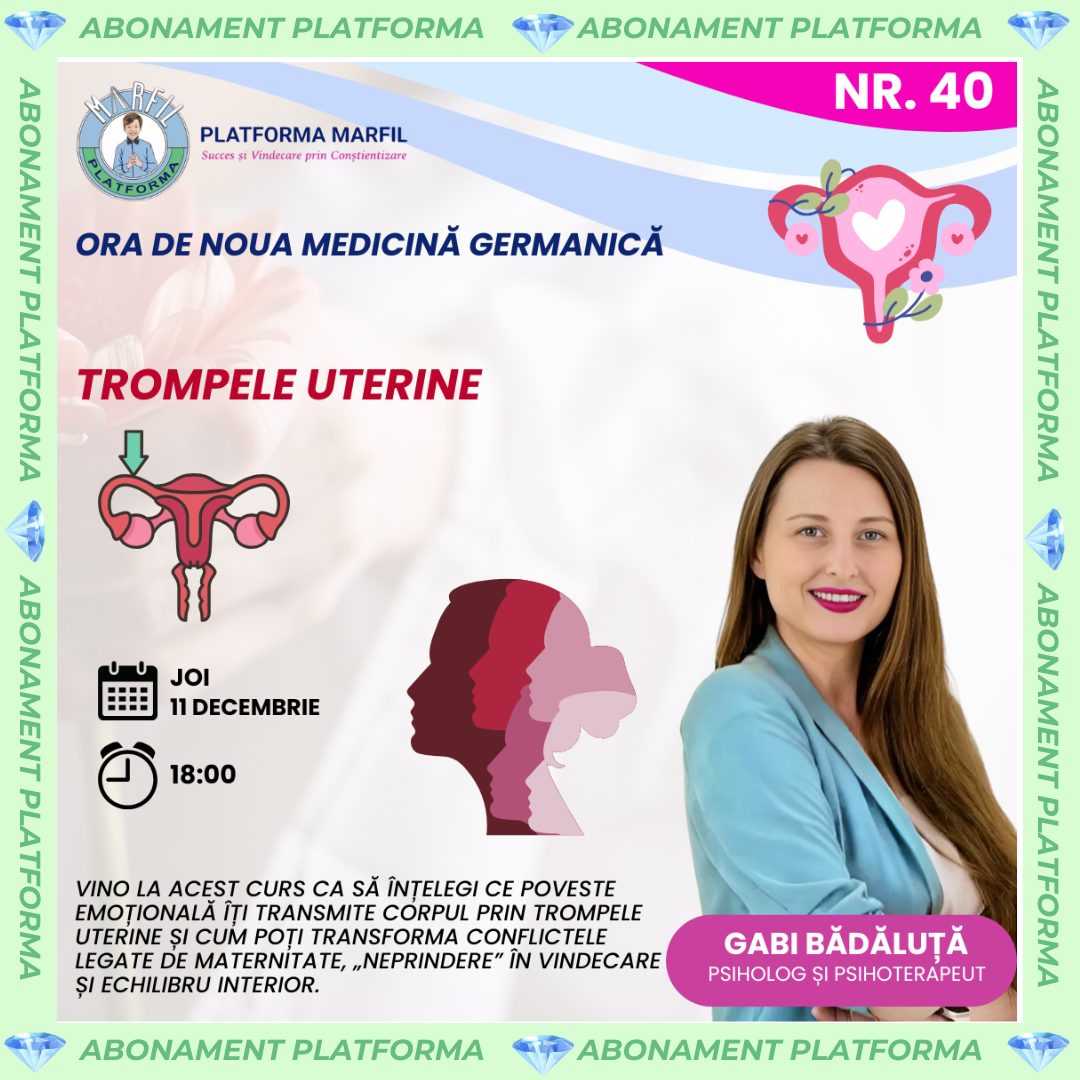 Ora de NMG: Trompele uterine