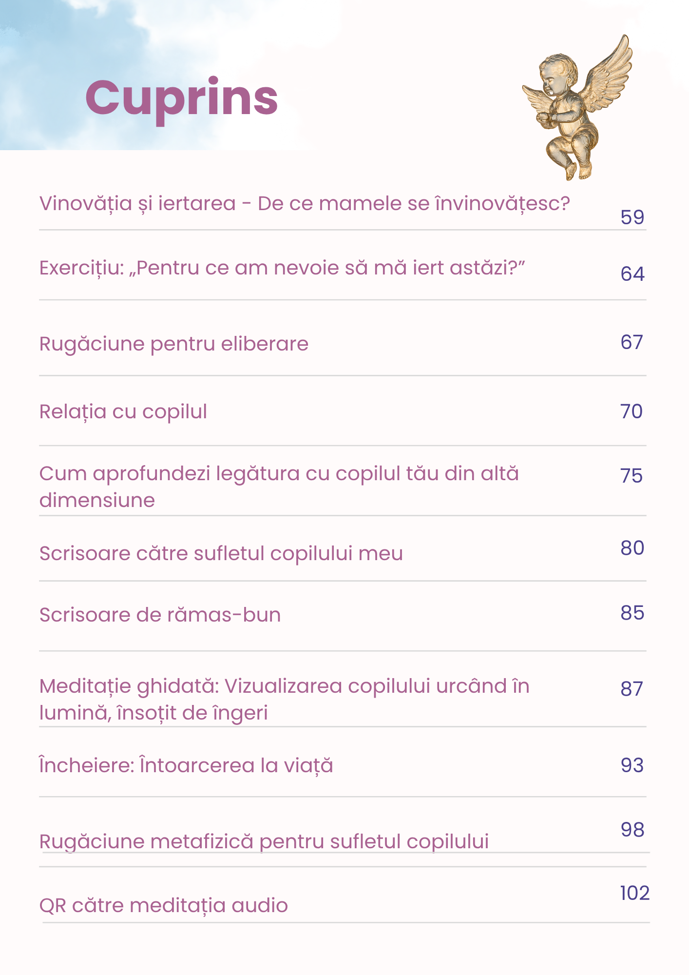 Ebook: Scrisoare terapeutică pentru încheierea doliului unei sarcini pierdute - imagine 3