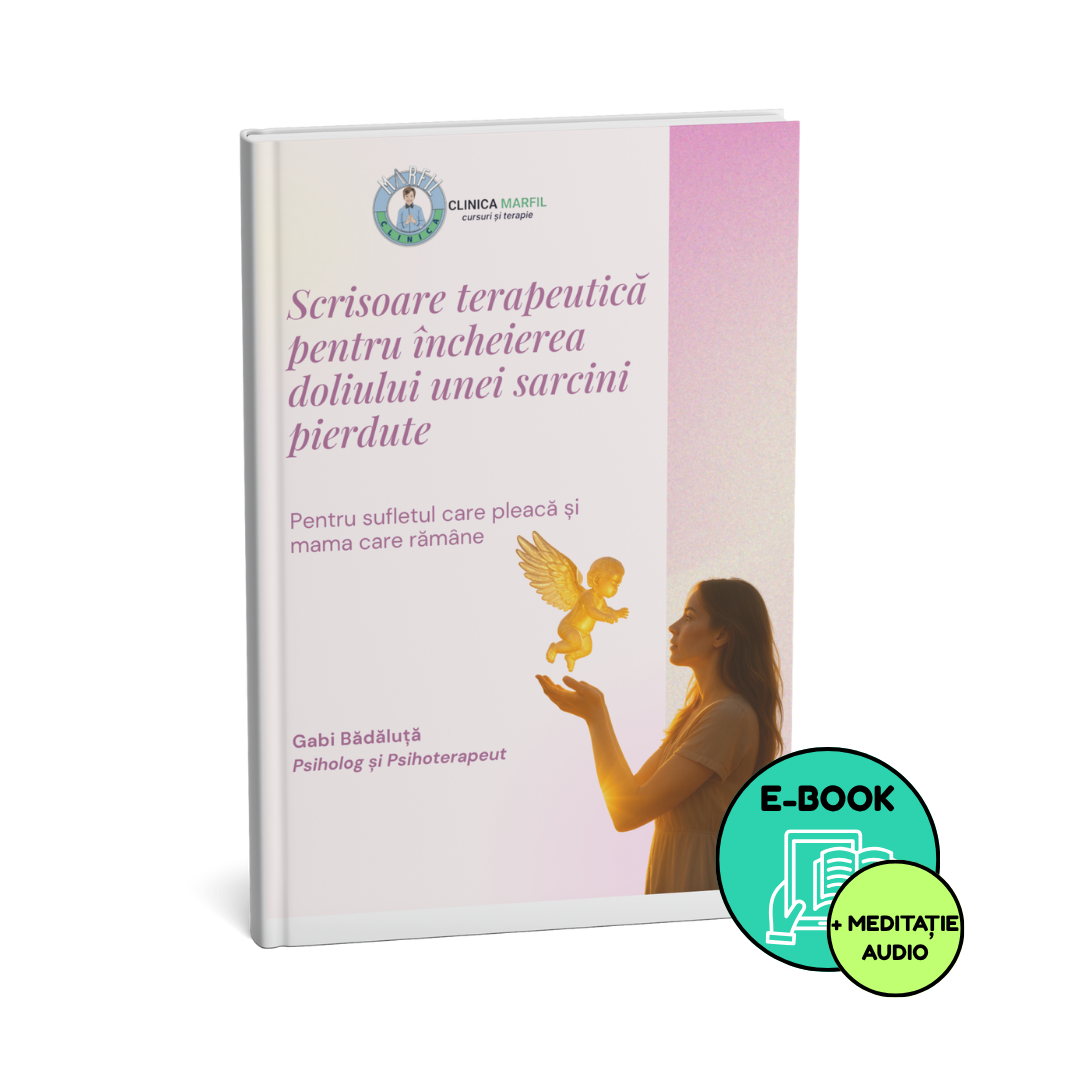 Ebook: Scrisoare terapeutică pentru încheierea doliului unei sarcini pierdute