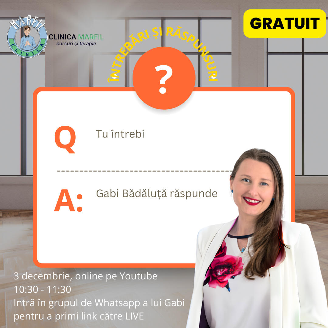 Tu întrebi, Gabi Bădăluță răspunde