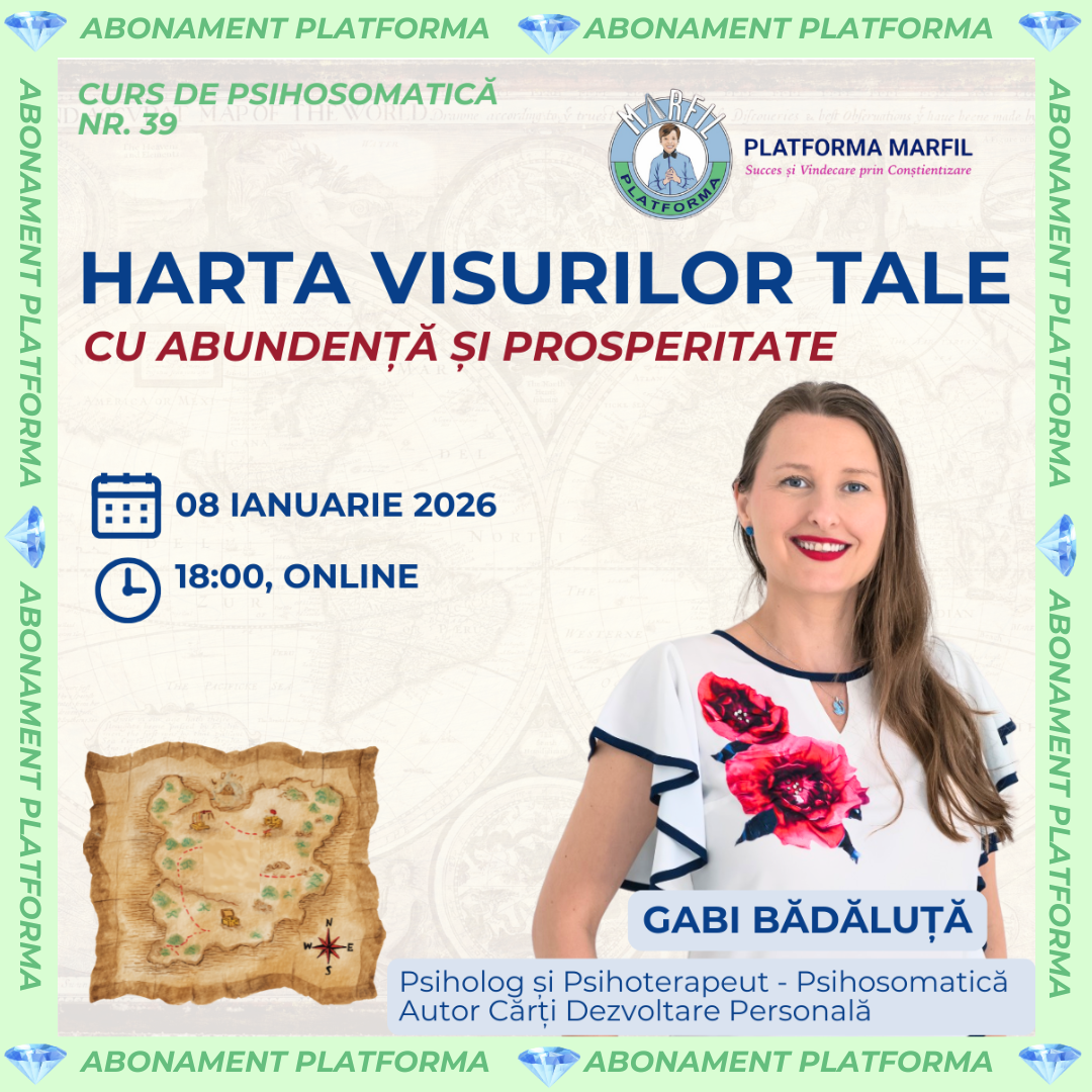 Psihosomatică nr. 39 – Harta visurilor tale