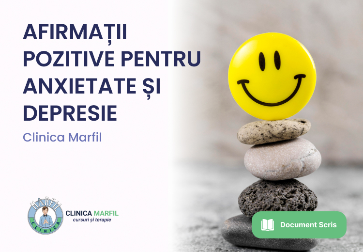 AFIRMAȚII POZITIVE PENTRU ANXIETATE ȘI DEPRESIE