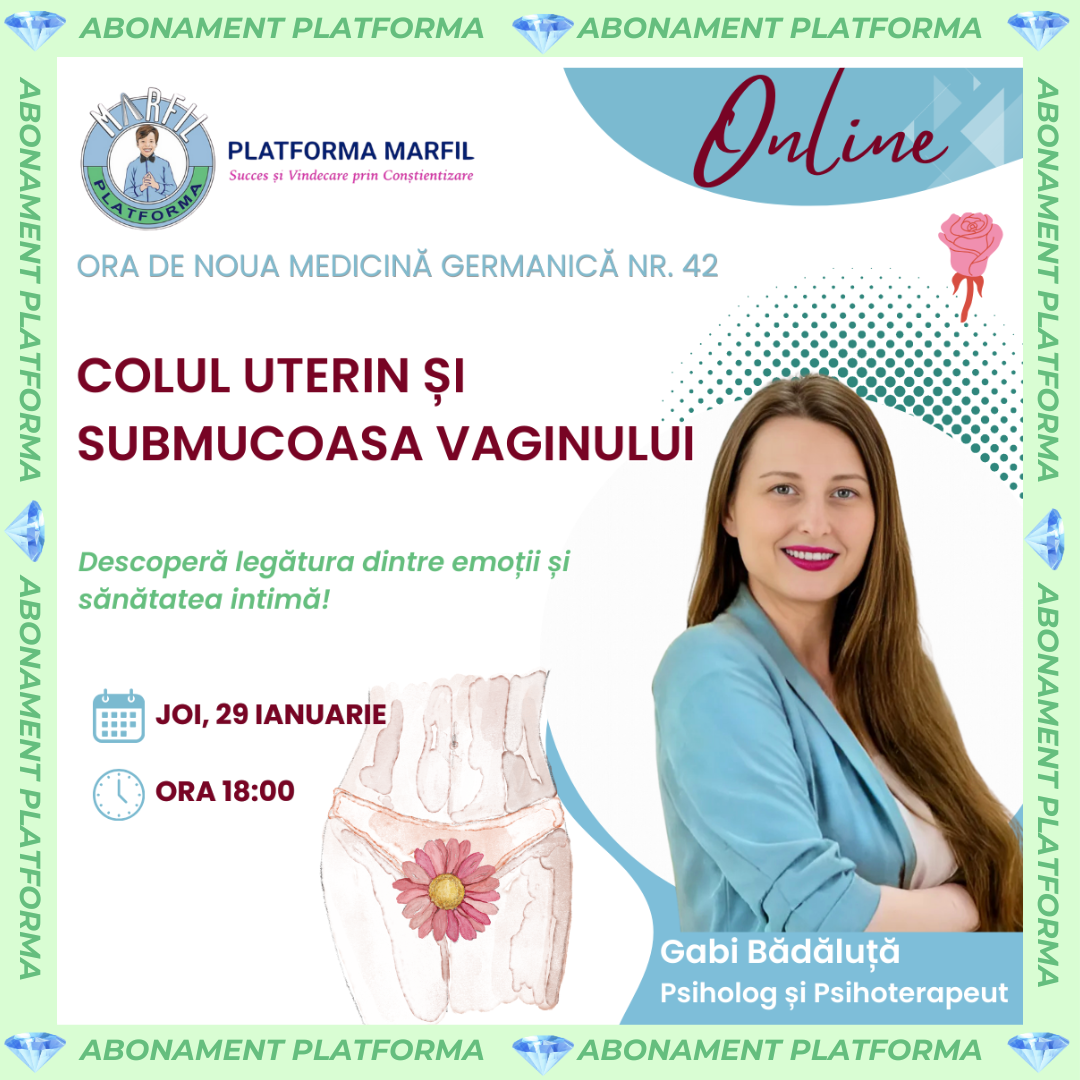 Ora de NMG: Colul uterin (endocervixul) și vaginul (submucoasa)