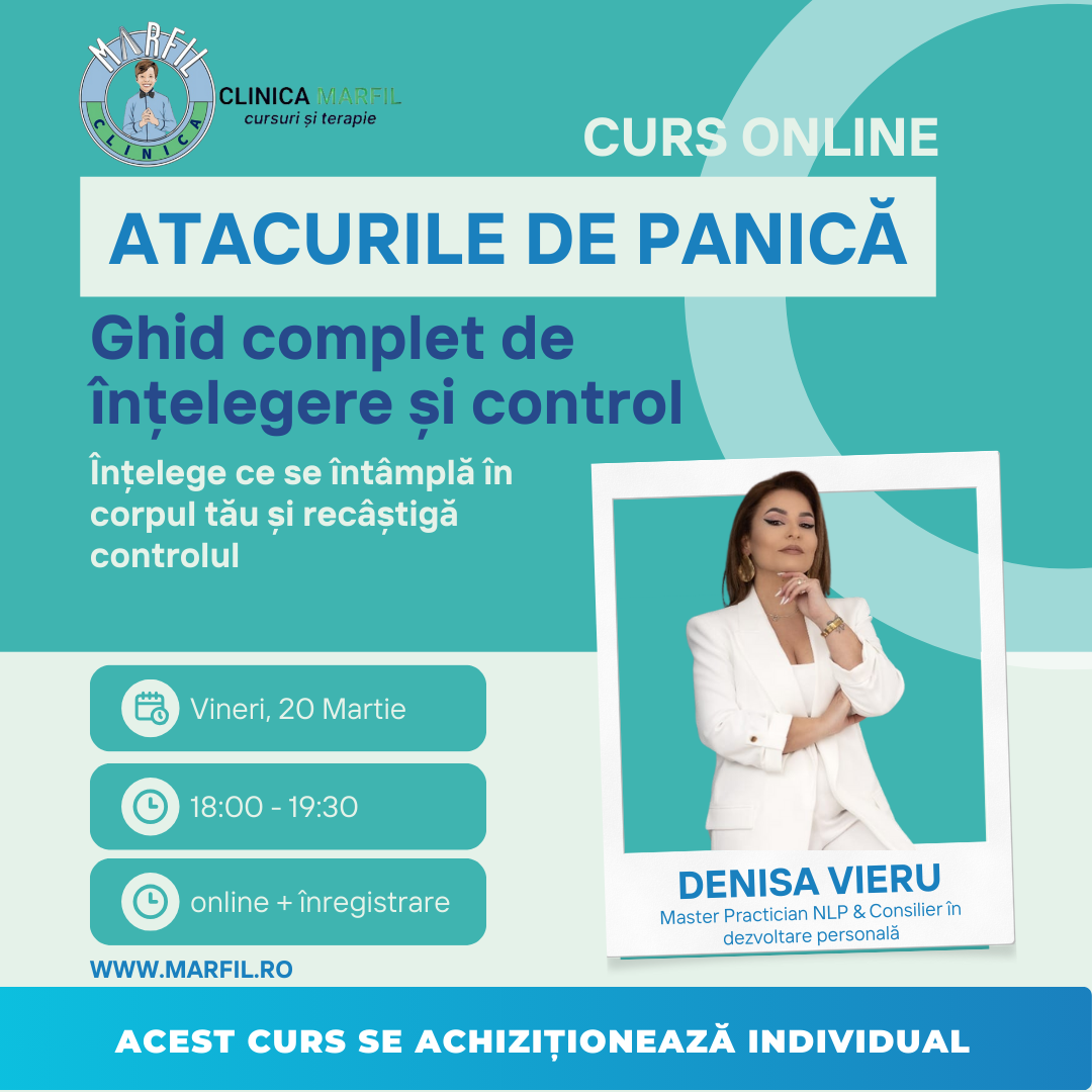 Curs: Atacurile de panică - ghid complet de înțelegere și control