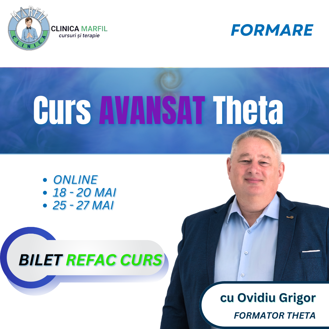 Formare Avansat Theta Healing: Bilet refac cursul