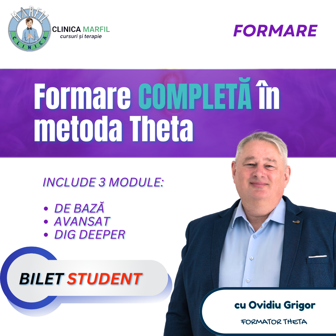Formare completă Theta Healing: Bilet student