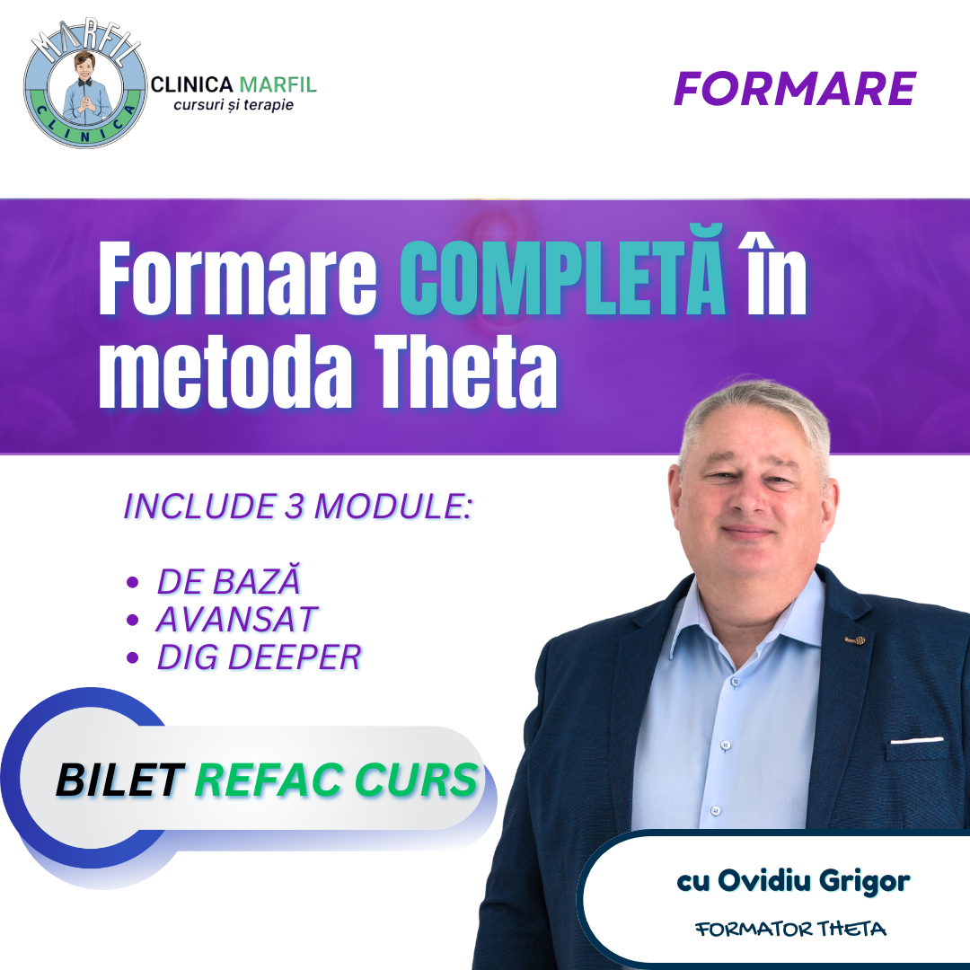 Formare completă Theta Healing - Bilet refac cursul