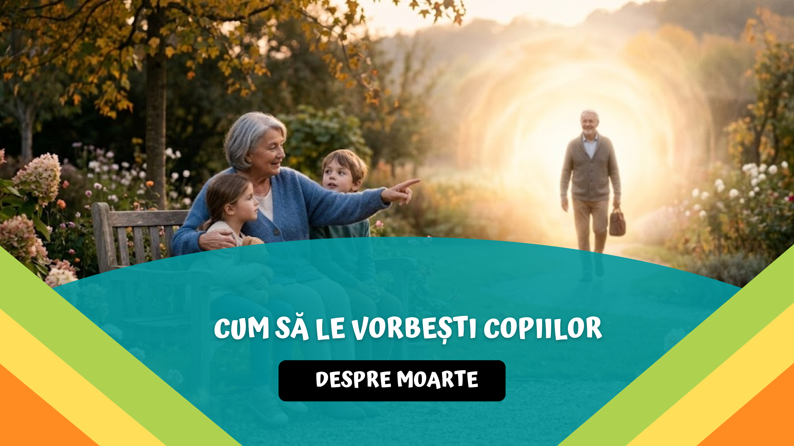 Cum să vorbești cu copiii despre moarte?