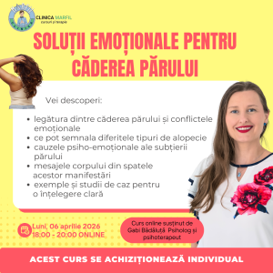 Curs: Soluții emoționale pentru căderea părului
