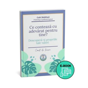 Ebook: Caiet de lucru – Ce contează cu adevărat pentru tine? (PDF) de Gabi Bădăluță