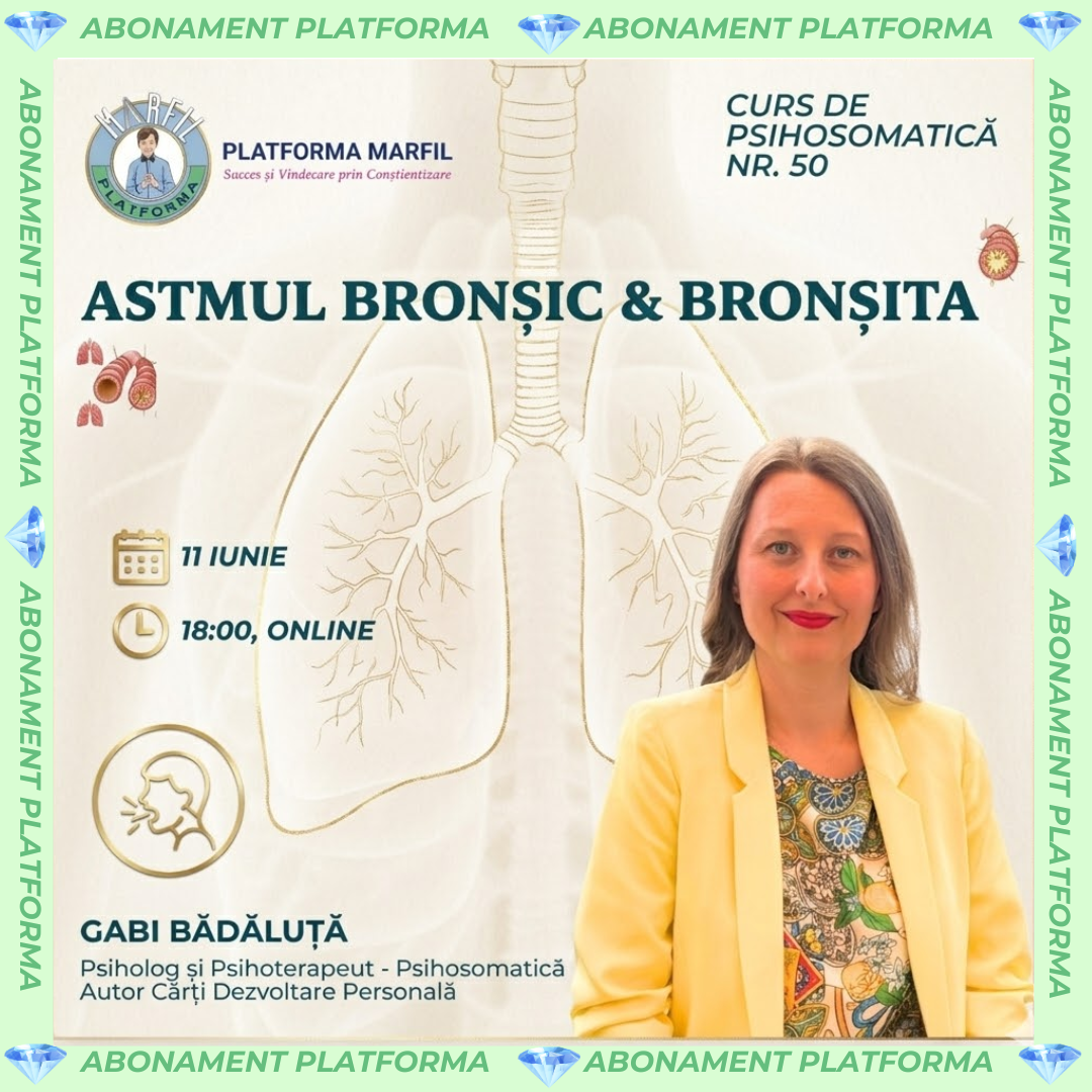 Curs abonament: Astmul bronșic și bronșita
