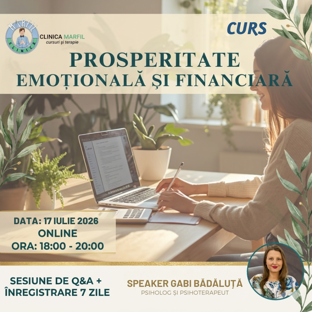 Curs online: Prosperitate emoțională și financiară