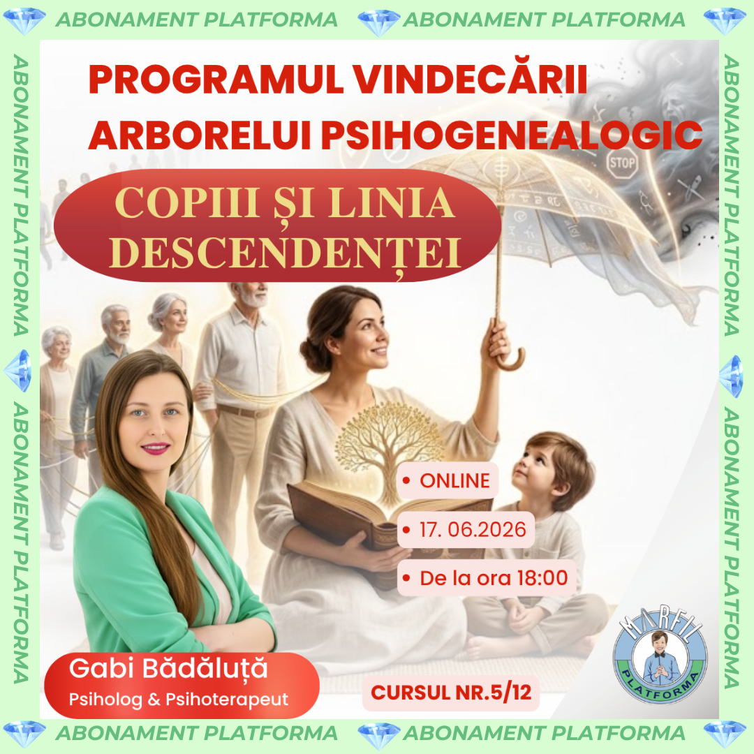 Curs abonament: Copiii și linia descendenței
