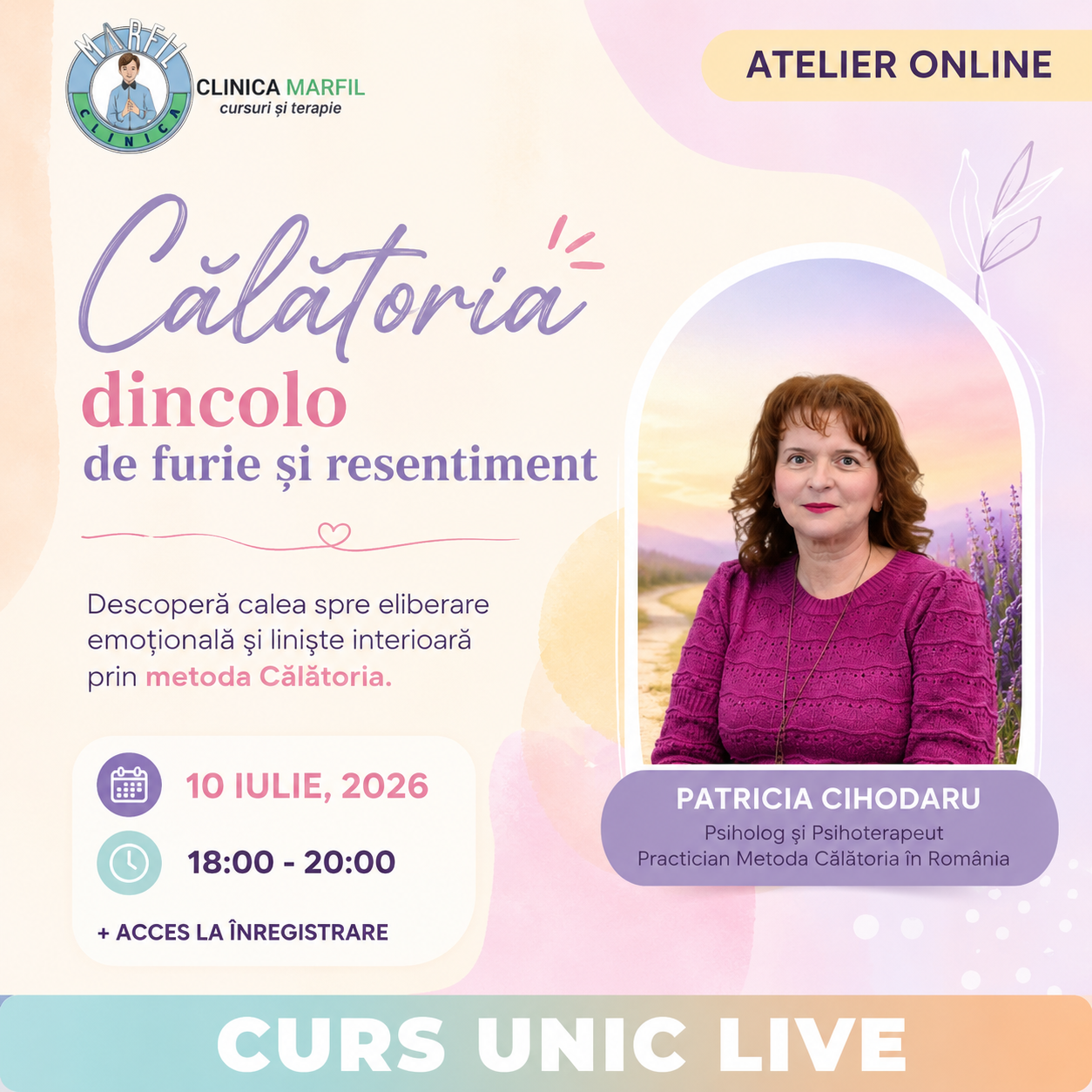 Atelier: ”Călătoria” dincolo de furie și resentiment