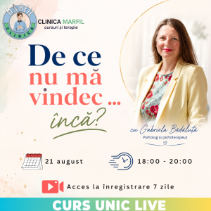 Curs unic LIVE: De ce nu mă vindec ... încă?