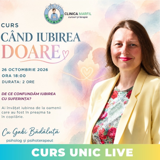 Curs: De ce confundăm iubirea cu suferința?