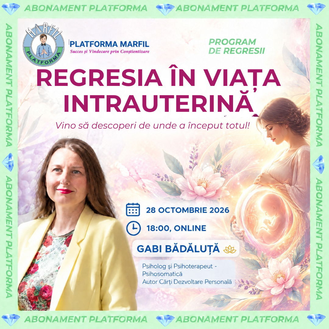 Curs abonament: Regresia în viața intrauterină