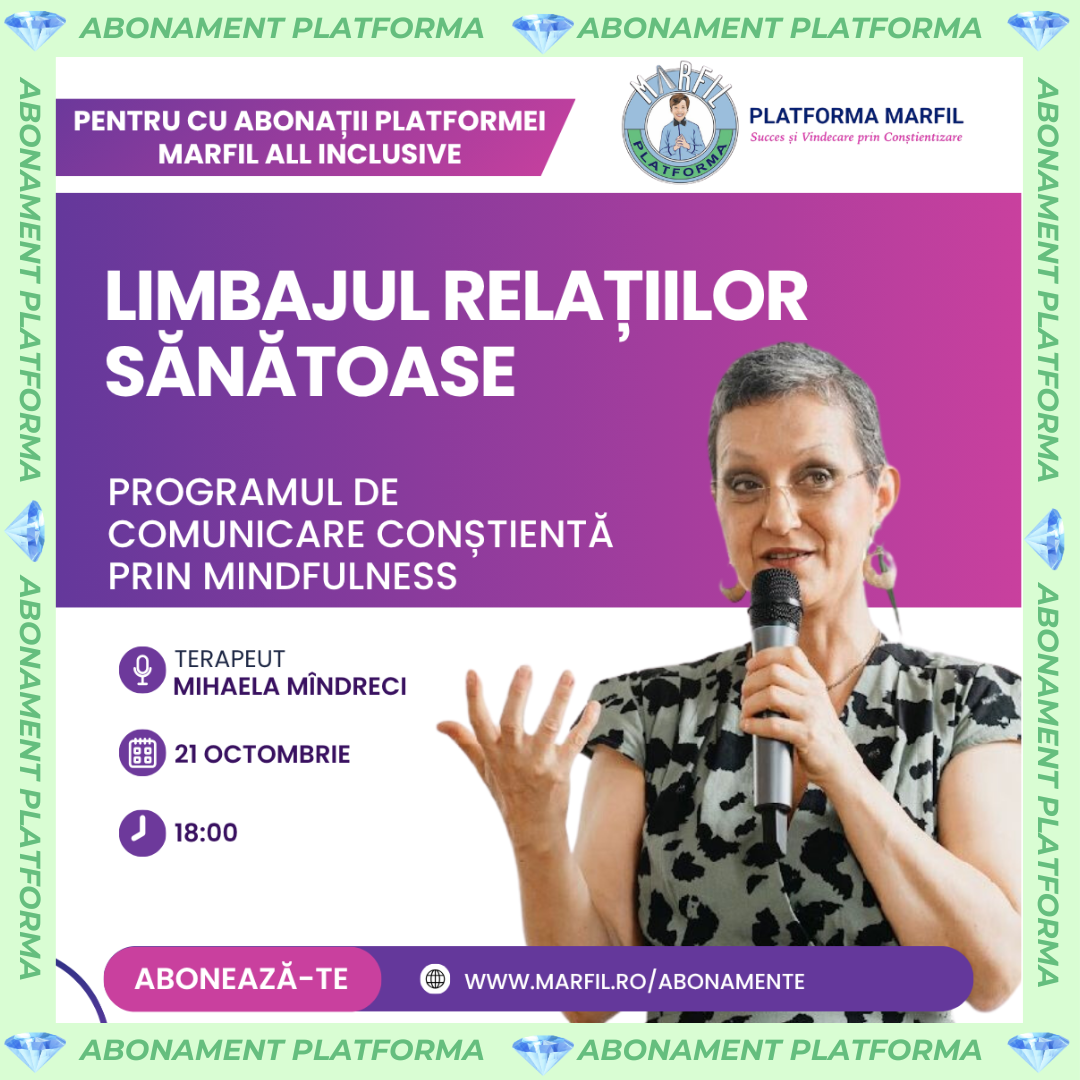 Curs abonament: Limbajul relațiilor sănătoase