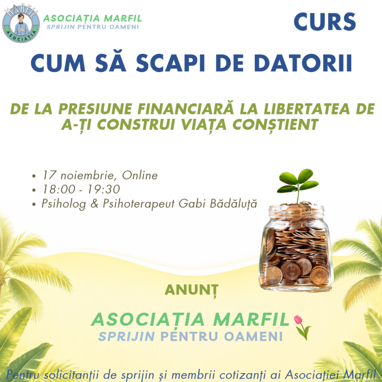 Curs asociatie: Scapa de datorii