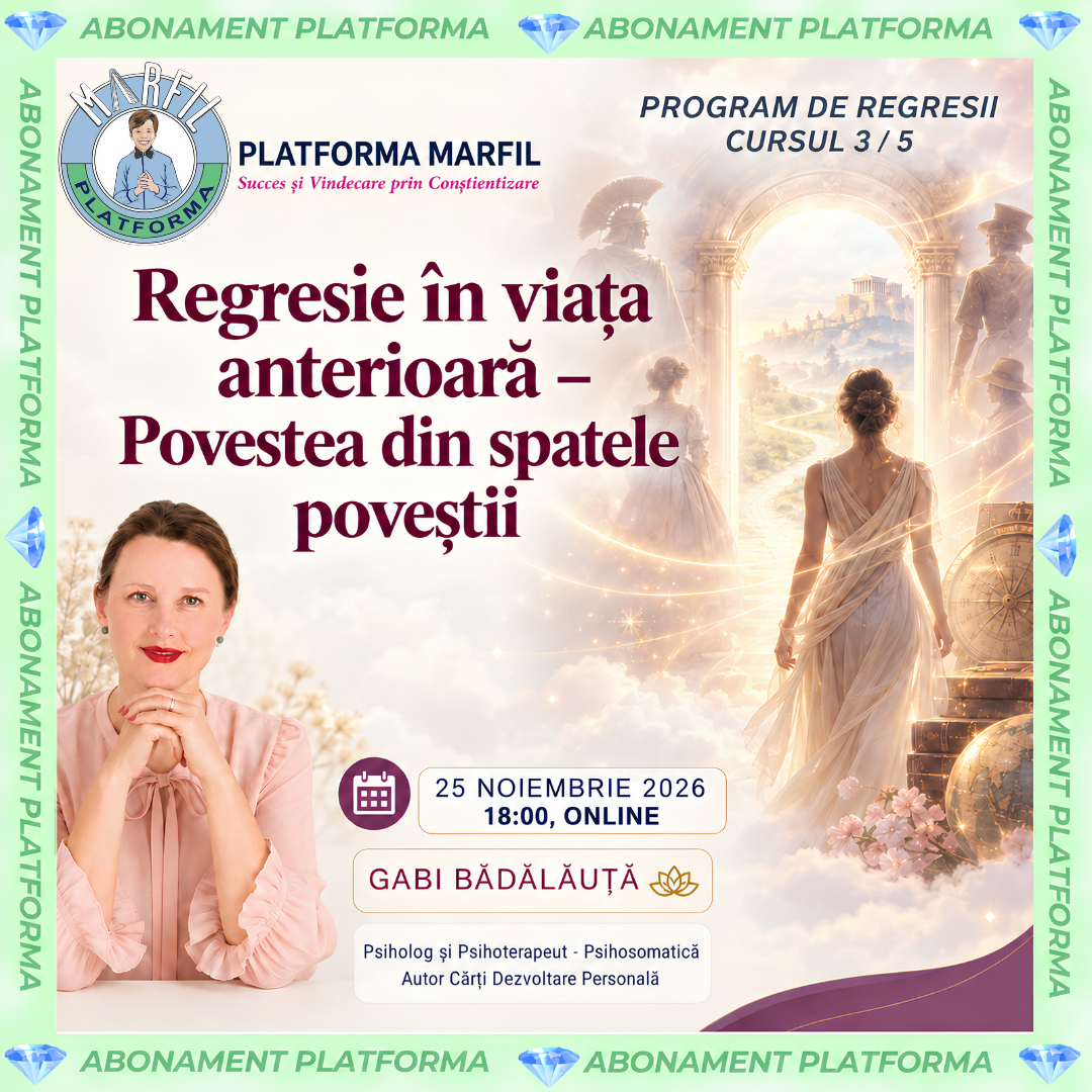 Curs abonament: Regresia în viața anterioară